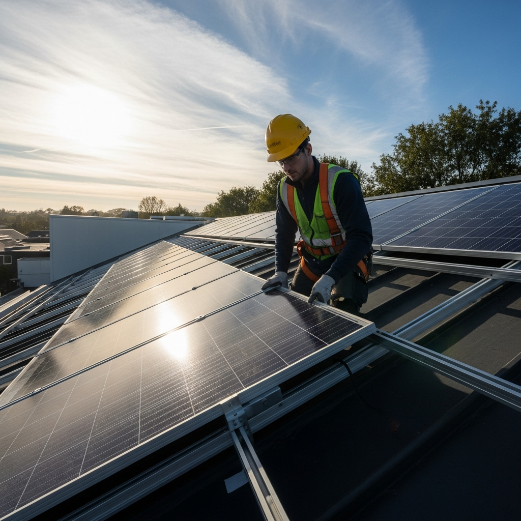 Solar installation project 3